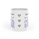 You are truly loved 💜 Heart-Shaped Mug