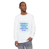 Everything is working out 💜 Unisex Long Sleeve T-Shirt