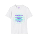 Everything is working out 💜 Unisex Softstyle T-Shirt