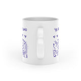 You are truly loved 💜 Heart-Shaped Mug